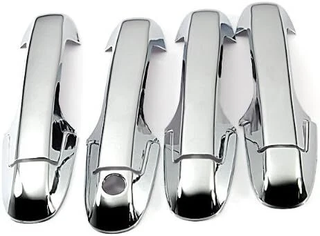 Capas de alça cromadas para sedã Honda Accord 4 portas 2003 2004 2005 2006 2007 - Imagem 3 de 4