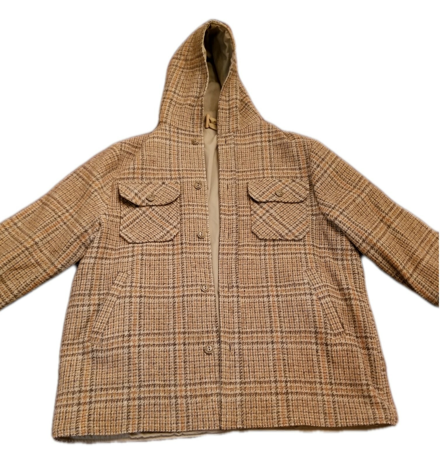 Vintage Woolrich Reversible Hood Hoodie 