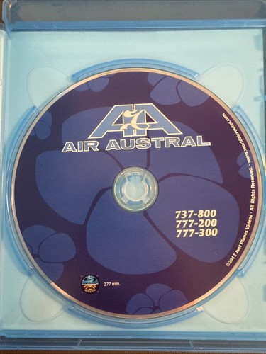JUST PLANES COCKPIT VIDEO : AIR AUSTRAL ( Reunion ) Blu-Ray new & sealed - Picture 3 of 3