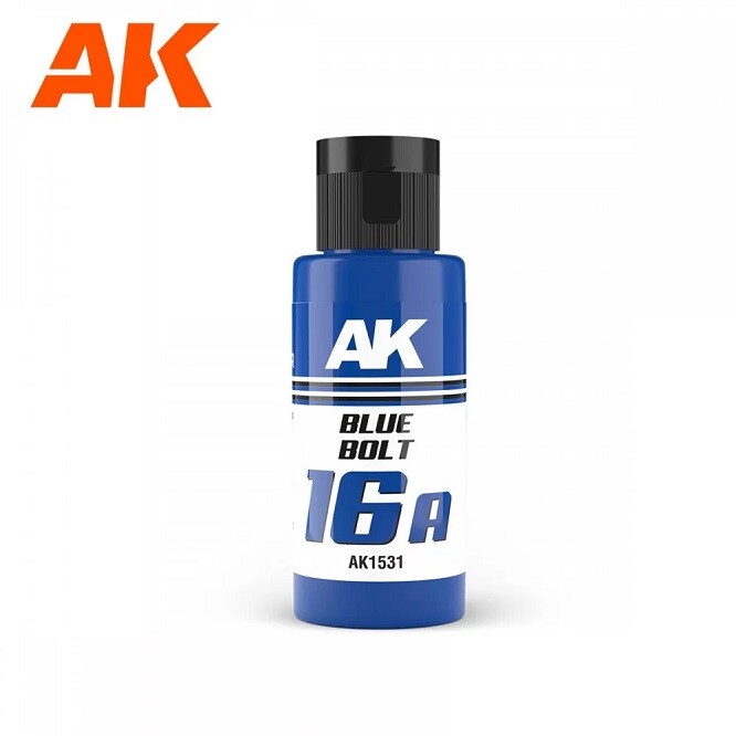 Ak Interactive AK1531 - Dual Exo 16A - Blue Bolt 60ml - New
