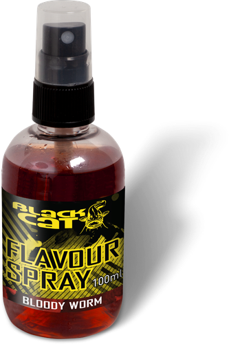 Black Cat Flavour Spray 100ml Lockstoff Waller Wels calamaris Worm Crab Cadaver - Bild 3 von 5