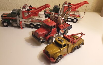 Matchbox  Konvolut 2x Super Kings Peterbilt K20 + Scammel, Berliet  Abschlepper 