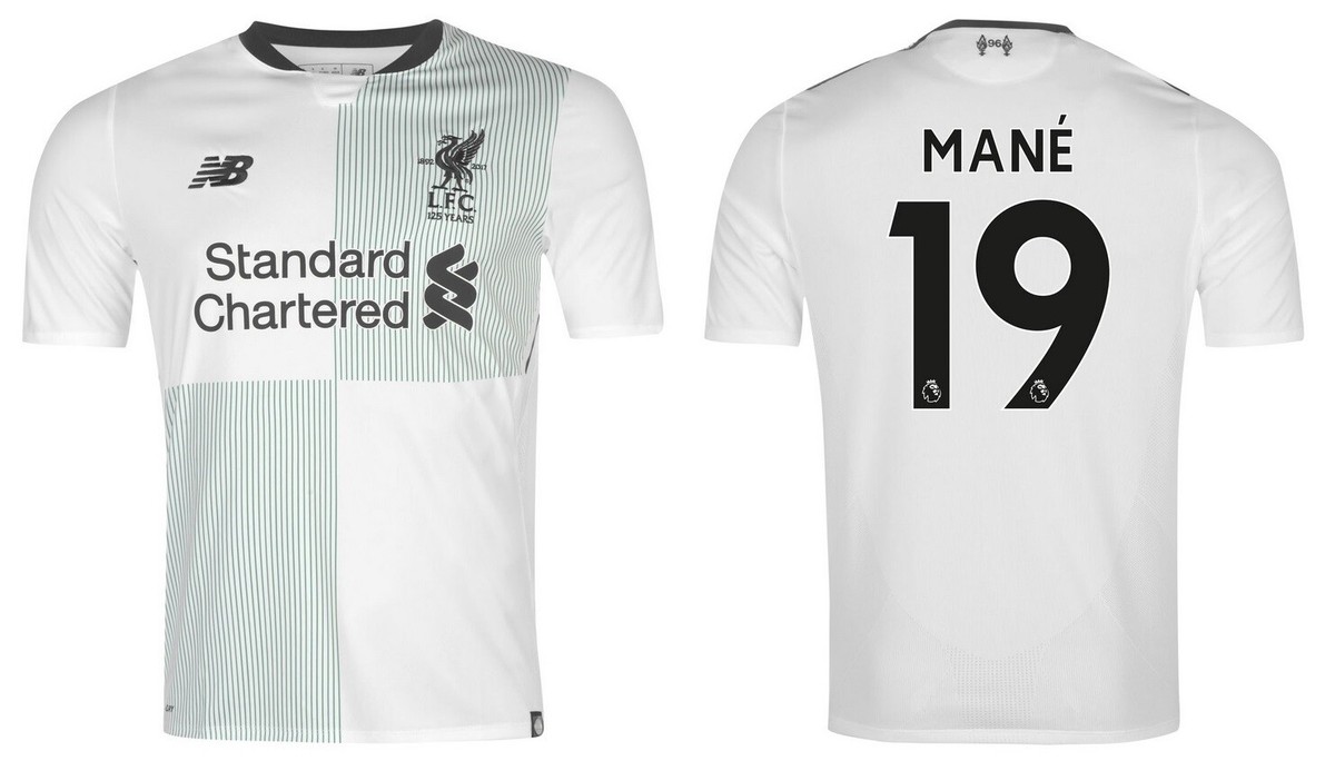 Trikot New Balance FC Liverpool 2017-2018 Away - Mane 19 I