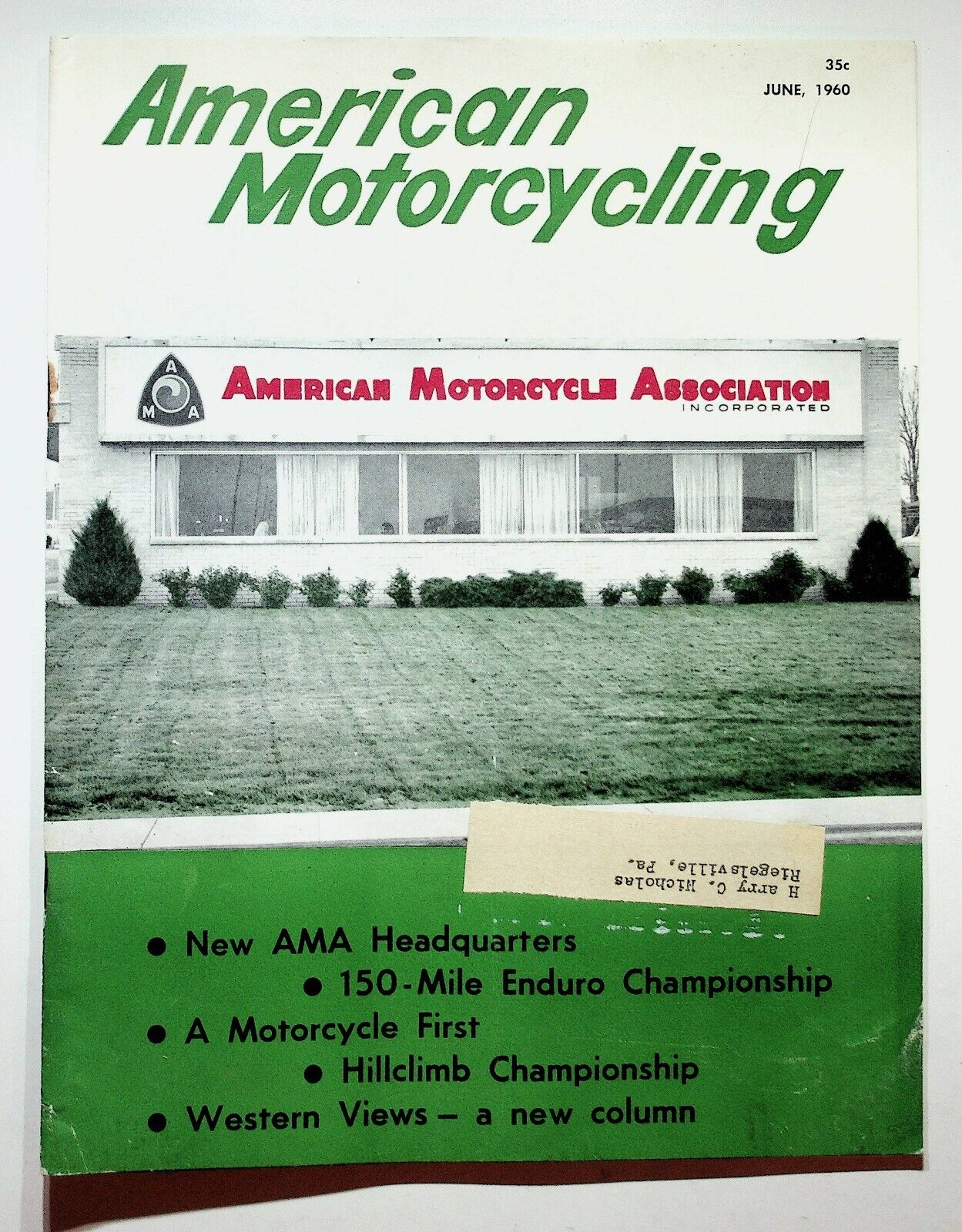 Hillclimb - American Motorcyclist Association