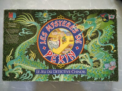 Jeu Vintage Les Mystères De Pékin MB - Complet - Occasion
