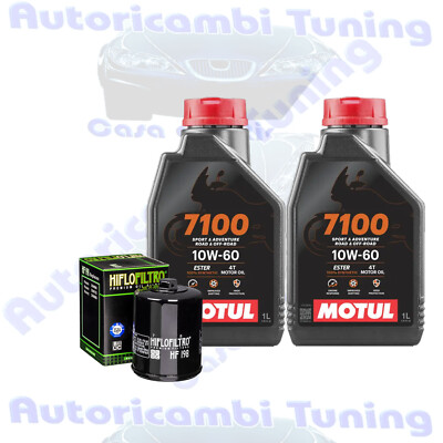 Set Service Öl Motul 7100 10W60 Für Polaris 800 Ranger Rzr Eps Le � 2012>2013
