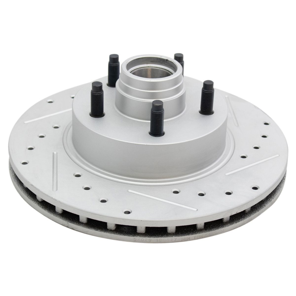 AutoShack Front & Rear Drilled & Slotted Brake Rotors Ceramic Brake Pads | Replacement For Ford Explorer Sport Trac 2006-2010 Mercury Mountaineer 4WD | E-Coated | 12-PC Brake Kit | ShadowGuard - Foto 4