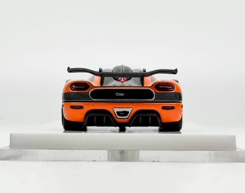 Modellino sportivo LMLF 1:64 Orange One 1 Super Racing auto in metallo pressofuso - Foto 7 di 12