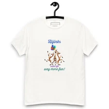 Hijinks Make Life Way More Fun! – Crazy Giraffes Unisex T-Shirt