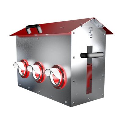 Futterautomat für Hühner - CLUCK-O-MATIC  für bis zu 45 Hühner