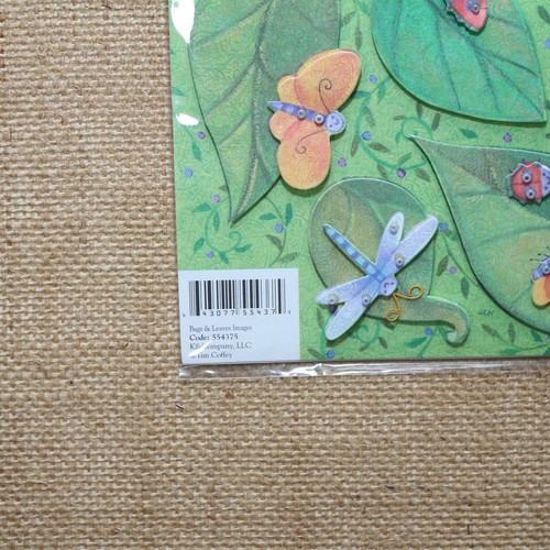 K & Company Bugs & Leaves Images Grand Adhesions Dimensional Stickers - Picture 3 of 5