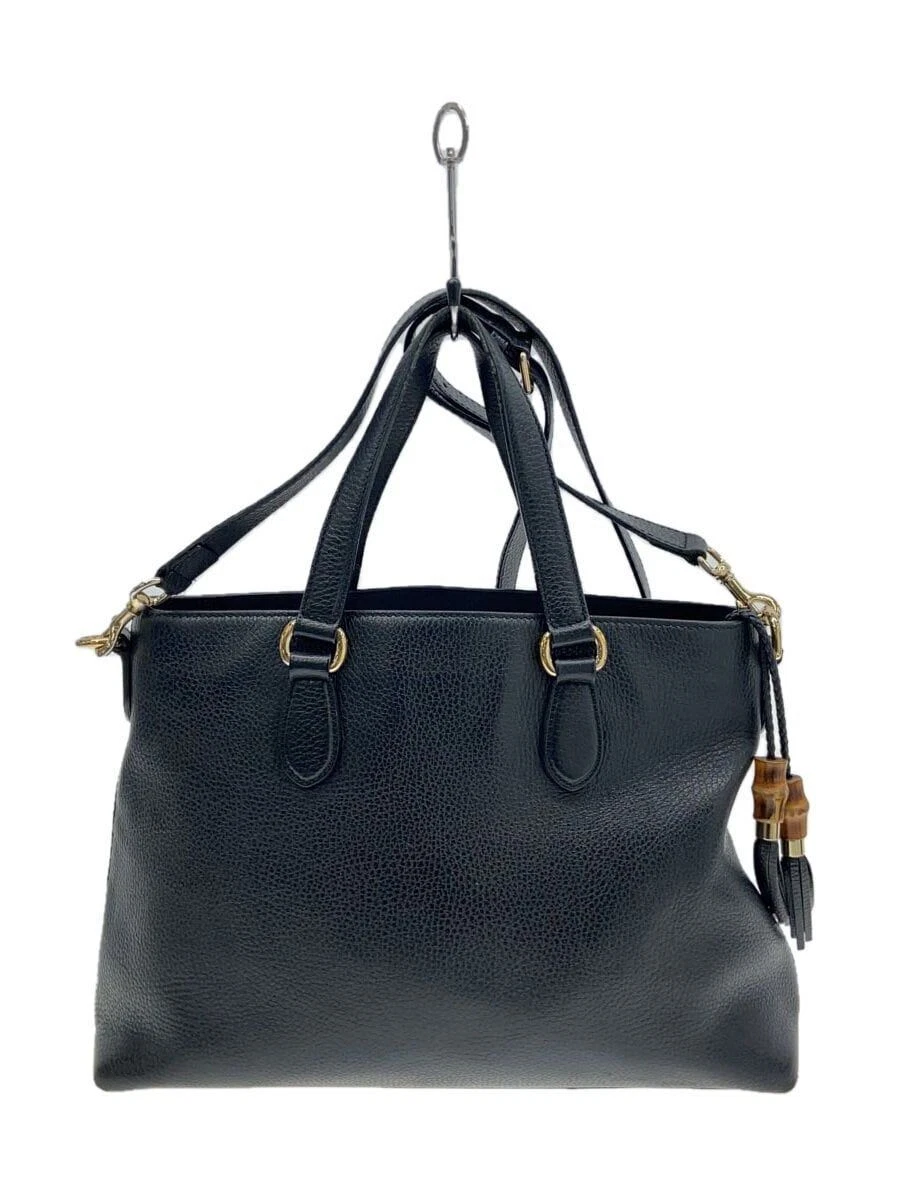Sac fourre tout GUCCI cuir noir occasion