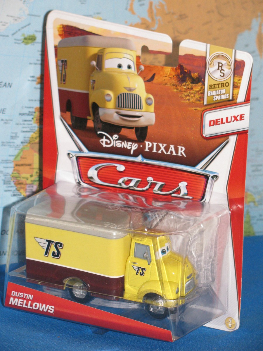 Disney カーズ Towin Eoin & Dustin Mellows Disney Pixar World of Cars Dustin Mellows # 7 Mega Size Race