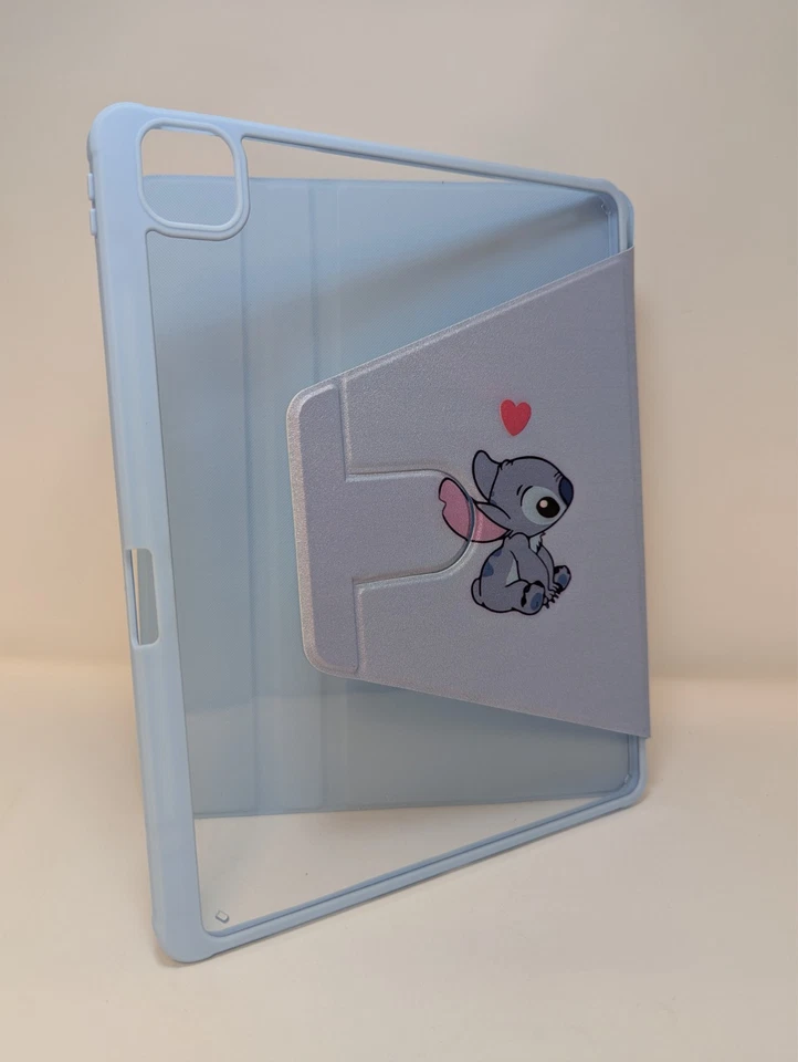 Disney Lilo & Stitch 13″ Universal Tablet Case Protective Cover – Blue, Shockpro - Image 3 of 4