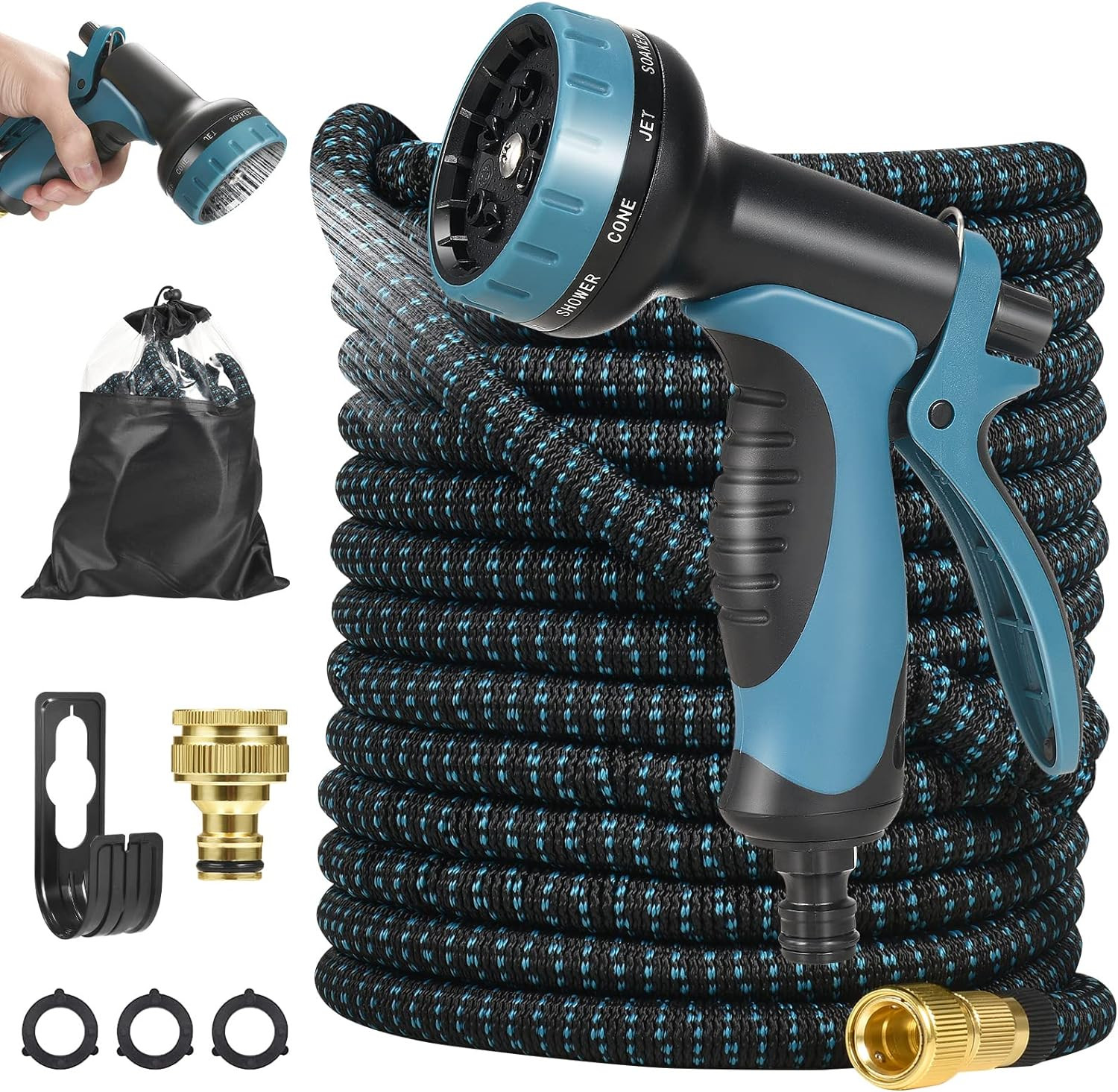 OFFERTA Tubo Giardino Estensibile 45m 150FT: Qualità Premium al Miglior Prezzo