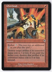 Overload Invasion 157/350 Common Magic: The Gathering