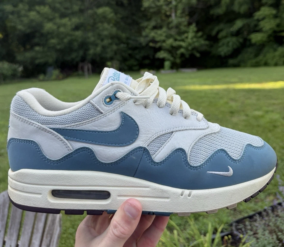 Nike Air Max 1 Low-Top Blue for Sale | Authenticity Guaranteed | eBay