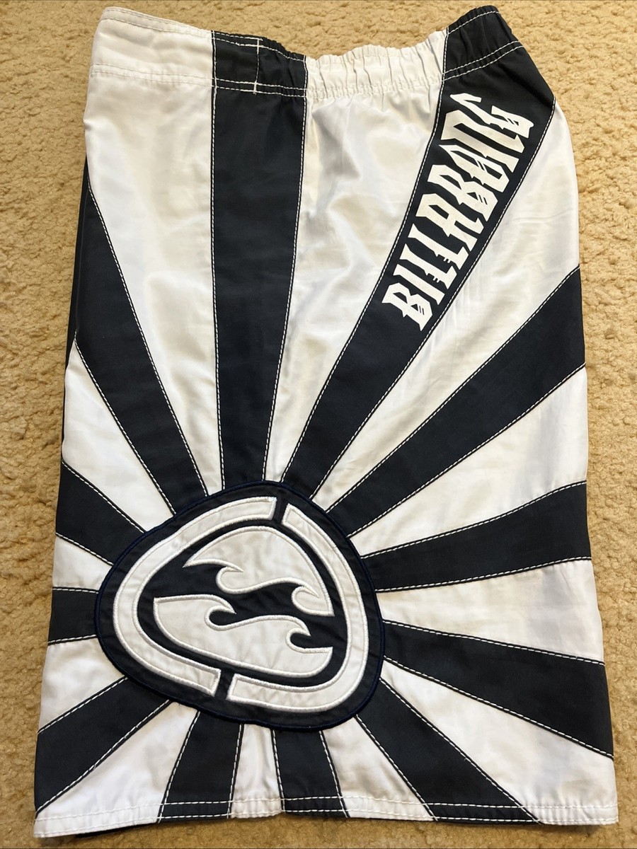 BILLABONG ANDY IRONS 3 X WORLD CHAMP RISING SUN 36 NAVY BLUE