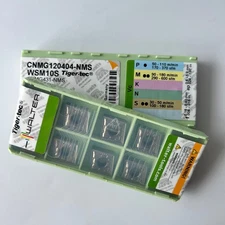 CNMG120404-NMS WSM10S/WALTER  10 PCS/BOX