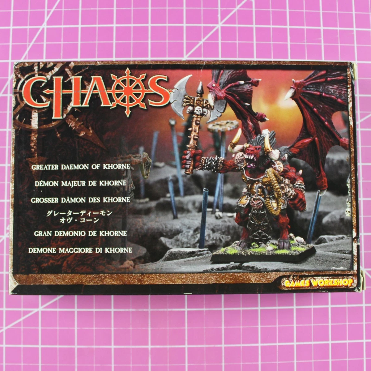 Figurine Warhammer Chaos - Blood Thirster Khorne - Metal - 40k/AoS