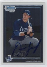 2010 Bowman Chrome Prospects Auto David Lough #BCP107 Auto 2s2
