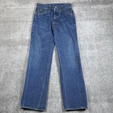 Levi's 501XX Jeans Men's 31x32 (Fits 29x30) Blue Selvedge Denim Big E Y2K USA