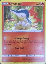 cyndaquil holographic card Cyndaquil 104/165 Common Reverse Holo Expedition Pokemon Card Near Min main image 0