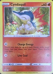 Cyndaquil SWSH221 Holo Promo Sword & Shield