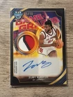 Zuby Ejiofor Patch Auto Black /10 2025-26 Bowman University Best Game Graphs
