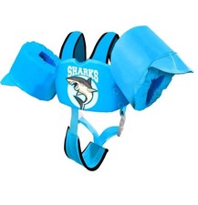 New Kids Shark Swim Vest Life Jacket 30 To 55 Pounds