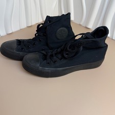 Converse Chuck Taylor All Star Classic mono Black High Top Mens 4 Womens 6