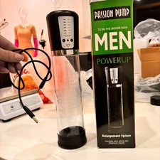 Vacuum Electric Penis Pump Digital rechargeable Male Men Penis Enlarger Growth