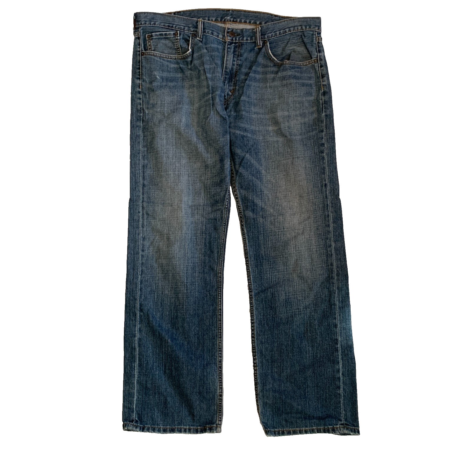 Levis 559 Men's Size 38x32 Relaxed Fit Straight Leg Fly Zip Denim Jeans