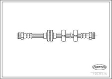 CORTECO 19031575 Bremsschlauch Vorne für ALFA ROMEO 147 (937) GT (937) 156 (932)