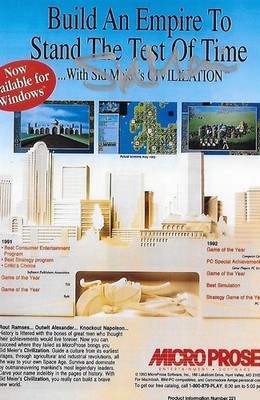 Sid Meier autographed 4x6 photo Civilization Video Game designer Rare COA LOOK!