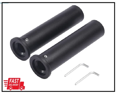 LAVVON Olympic Adapter Sleeve (2 PCS), Converts 1" Standard Weight Plate Posts to 2" Ol