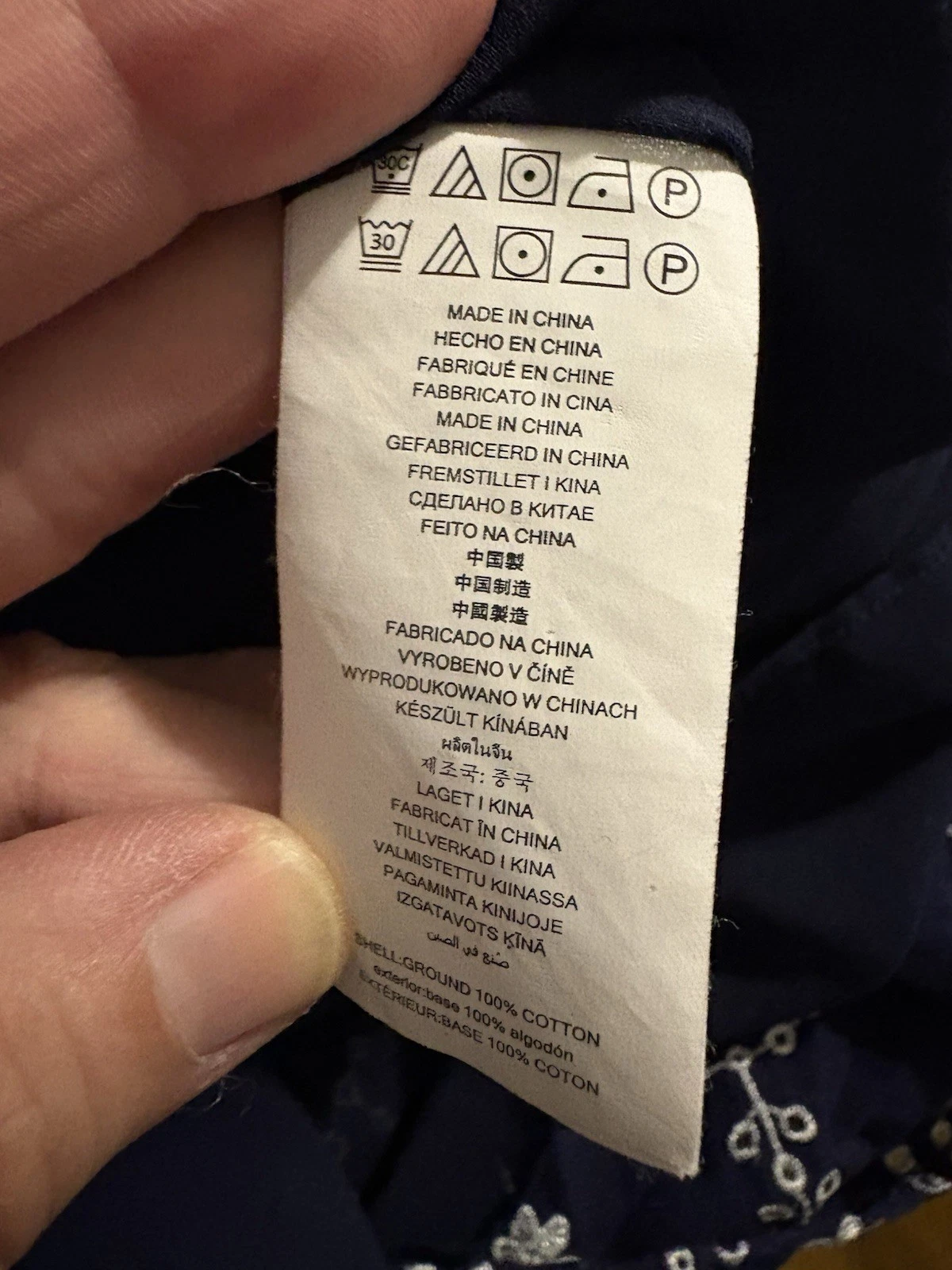 Abito Michael Kors senza maniche ricamato piccolo