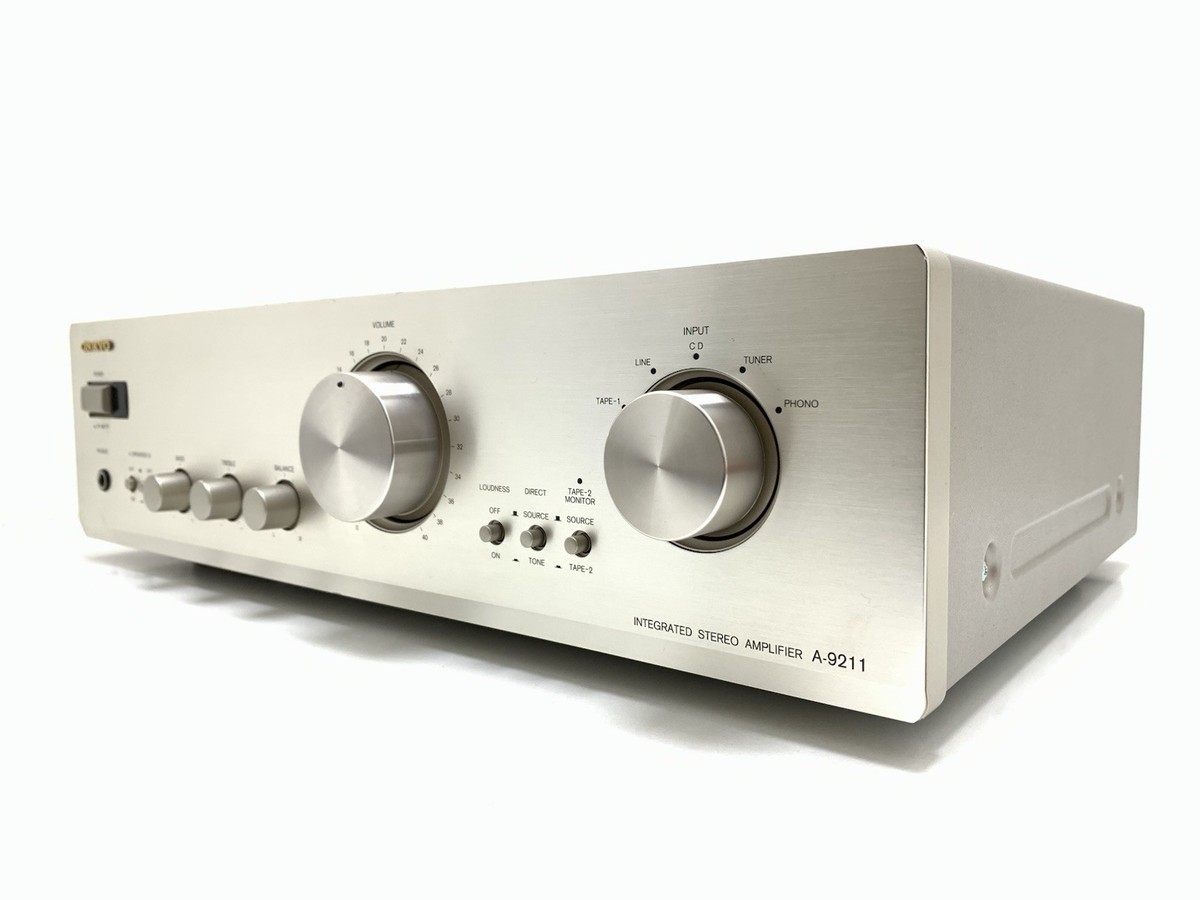 Onkyo A 9211 Stereo Integrated Amplifier 40+40W RMS Vintage