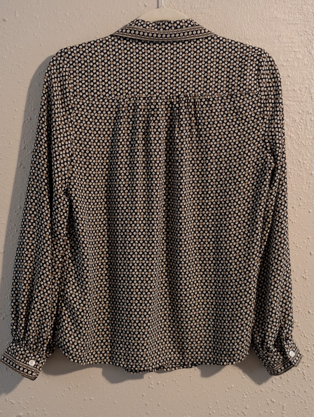 Max Studio Geometric Patterned Long Sleeve Button… - image 12