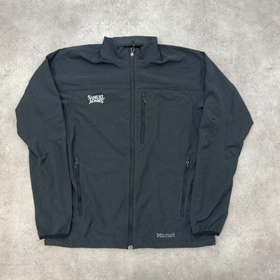 Marmot Jacke Herren XL Wandern Outdoor Softshell Windbreaker, schwarz