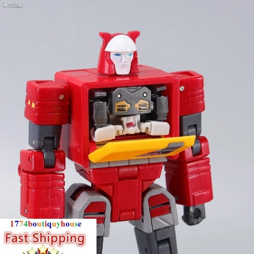 NEW G1 TRANSFORMER AUTOBOT NewAge NA H62 Louie Blaster with 2 Cassettes 11CM USA - Image 2 of 4