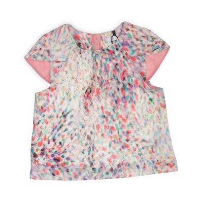 No Added Sugar, Top, Größe: 104, Mehrfarbig, Polyester, Batik, Mädchen #5sO