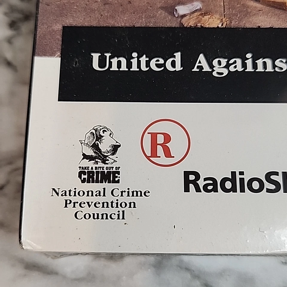 RARE Radio Shack PREVENTING GANGS VHS United Against Crime Weird Video Vintage - Image 3 of 4
