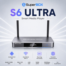 SuperBox S6 Ultra TV BOX 128G Memory Message To Me Have Surprise Free Ship