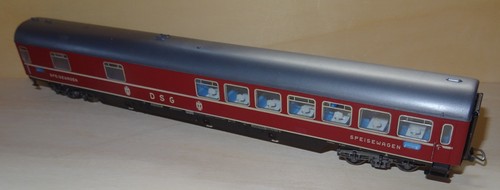 HHEFA009 Röwa 3114 / DB / WRüm-62 / Speisewagen, weinrot / 1:87 H0 | Zustand: Gebraucht