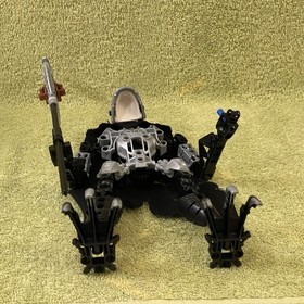 LEGO Bionicle VEZON Figure Only From Set # 8764 but w/ CUSTOM REPLACEMENT CAPE