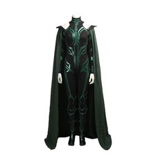 Thor Ragnarok Hela Full Set Cosplay Costume Women Halloween Jumpsuit Tights