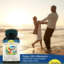 El Mejor Dosis de Ácido Alfa Lipoico IWALU (Oficial) *ENVIO GRATIS Mismo Dia