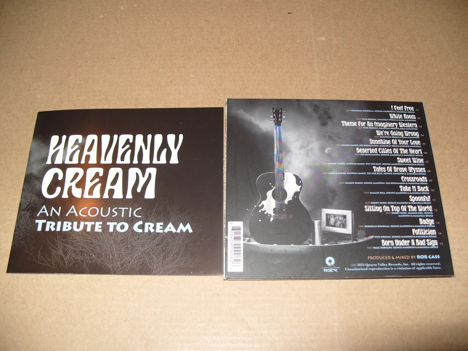Heavenly Cream - An Acoustic Tribute To Cream 2023 CD NEAR MINT/DIGIPAK VG+.(M2) - Image 3 of 4