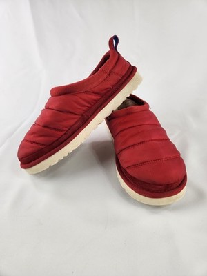 UGG Tasman LTA Puff Lined Slipper Samba‎ Red Insulated Slip-on Shoe Mens Size 10 UGG Red US Size 10 Slippers for Men for sale | eBay main image 4